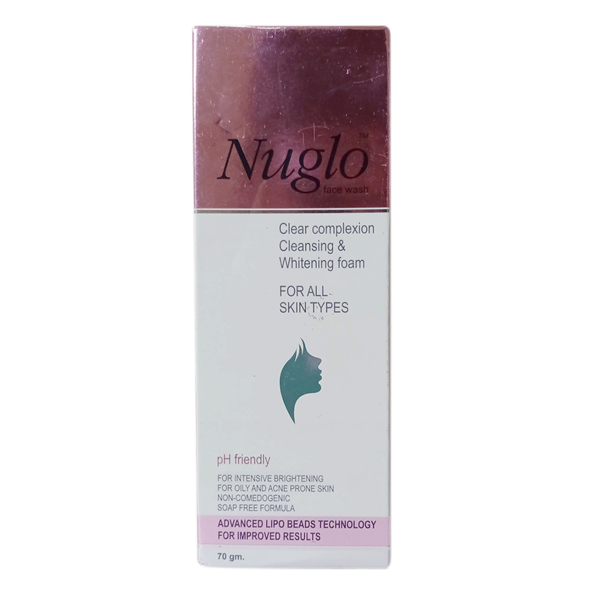 Nuglo Cleansing Facewash 70gm, Pack of 1 Liquid Nuglo Cleansing Facewash 70gm, Pack of 1 Liquid