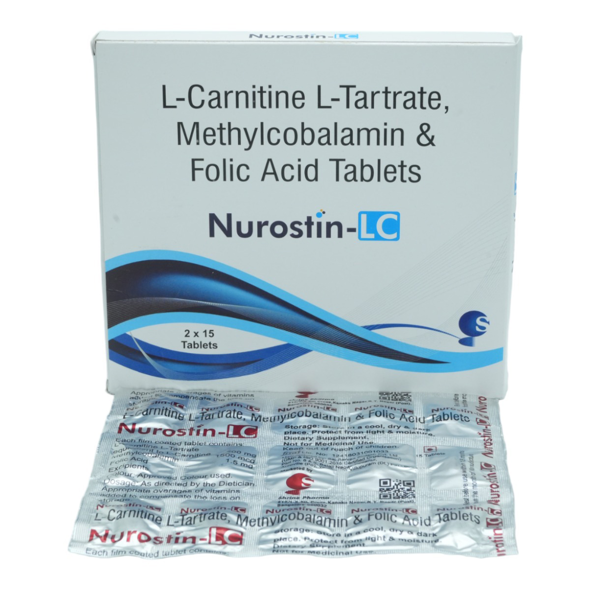 Nurostin-LC Tablet 15's, Pack of 15 TabletS Nurostin-LC Tablet 15's, Pack of 15 TabletS