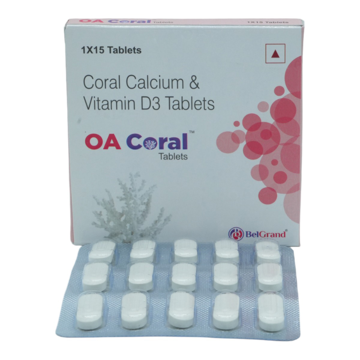 OA Coral Tablet 15's, Pack of 15 TabletS OA Coral Tablet 15's, Pack of 15 TabletS