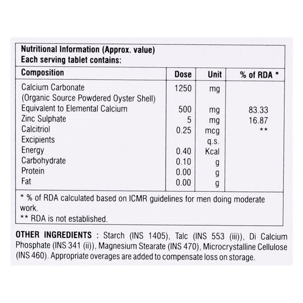 Octocal Tablet 10's, Pack of 10 TabletS Octocal Tablet 10's, Pack of 10 TabletS