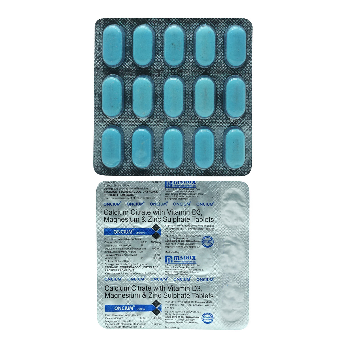 Oncium Tablet 15's, Pack of 15 TabletS Oncium Tablet 15's, Pack of 15 TabletS