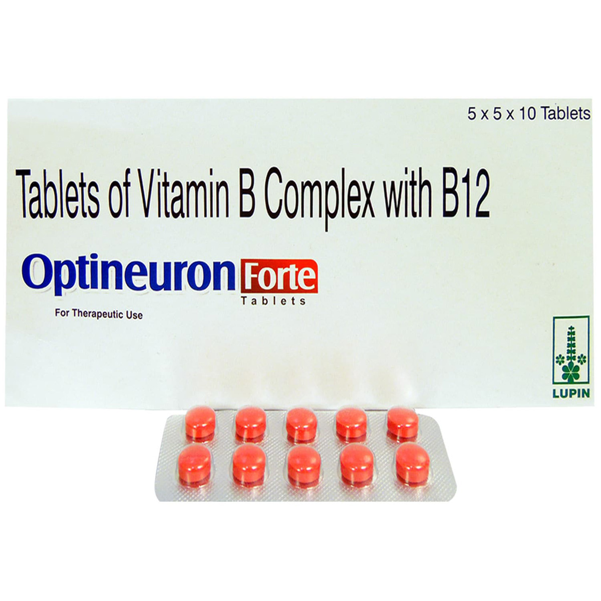 Optineuron Forte Tablet 10's, Pack of 10 TABLETS Optineuron Forte Tablet 10's, Pack of 10 TABLETS