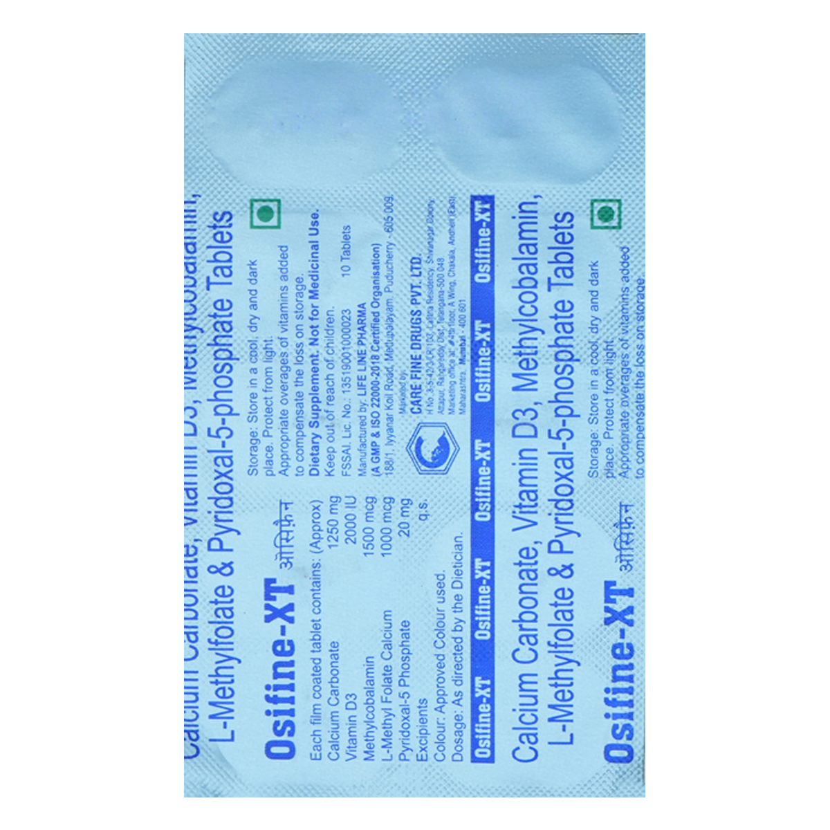 Osifine-XT Tablet 10's, Pack of 10 TabletS Osifine-XT Tablet 10's, Pack of 10 TabletS