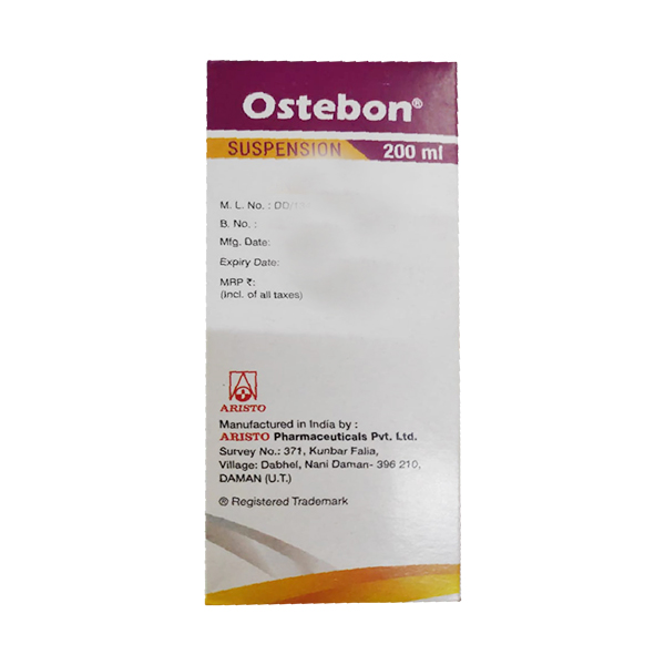 Ostebon Suspension 200 ml, Pack of 1 Suspension Ostebon Suspension 200 ml, Pack of 1 Suspension
