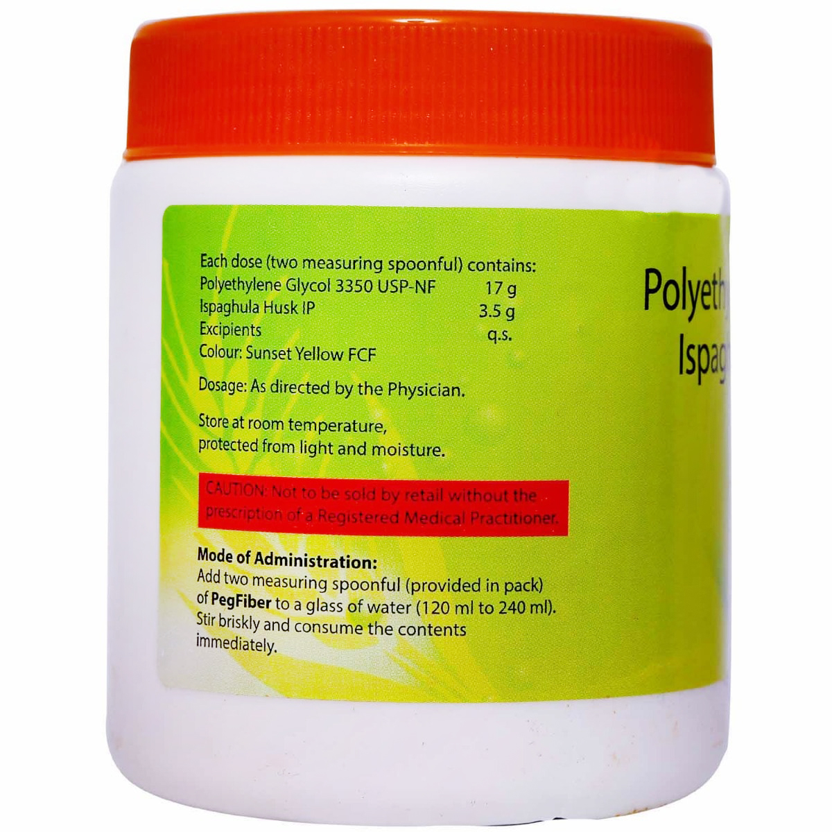 Pegfiber Powder 154.81 gm, Pack of 1 Pegfiber Powder 154.81 gm, Pack of 1
