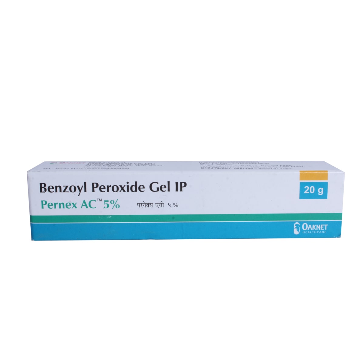 Pernex AC 5% Gel 20 gm, Pack of 1 GEL Pernex AC 5% Gel 20 gm, Pack of 1 GEL