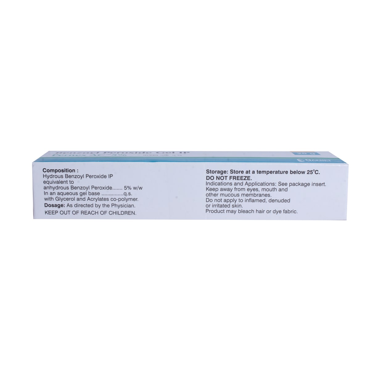 Pernex AC 5% Gel 20 gm, Pack of 1 GEL Pernex AC 5% Gel 20 gm, Pack of 1 GEL