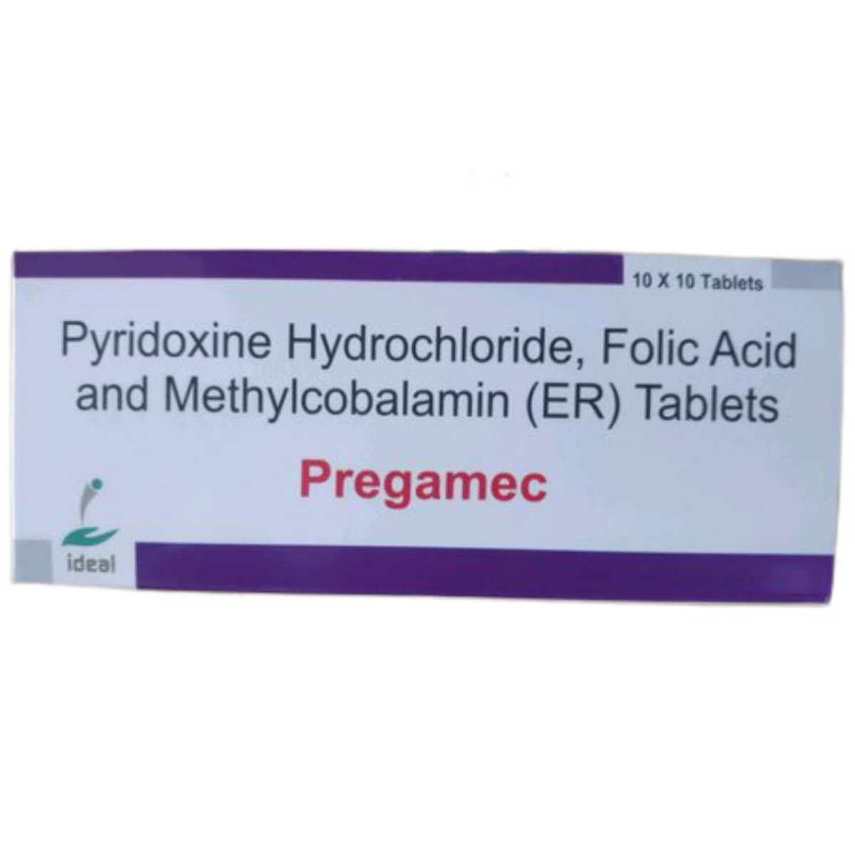 Pregamec Tab 10'S, Pack of 10 Pregamec Tab 10'S, Pack of 10