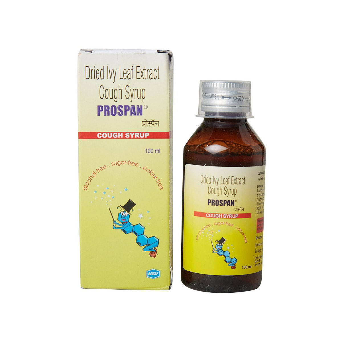 Prospan Sugar Free Cough Syrup 100 ml, Pack of 1 SYRUP Prospan Sugar Free Cough Syrup 100 ml, Pack of 1 SYRUP