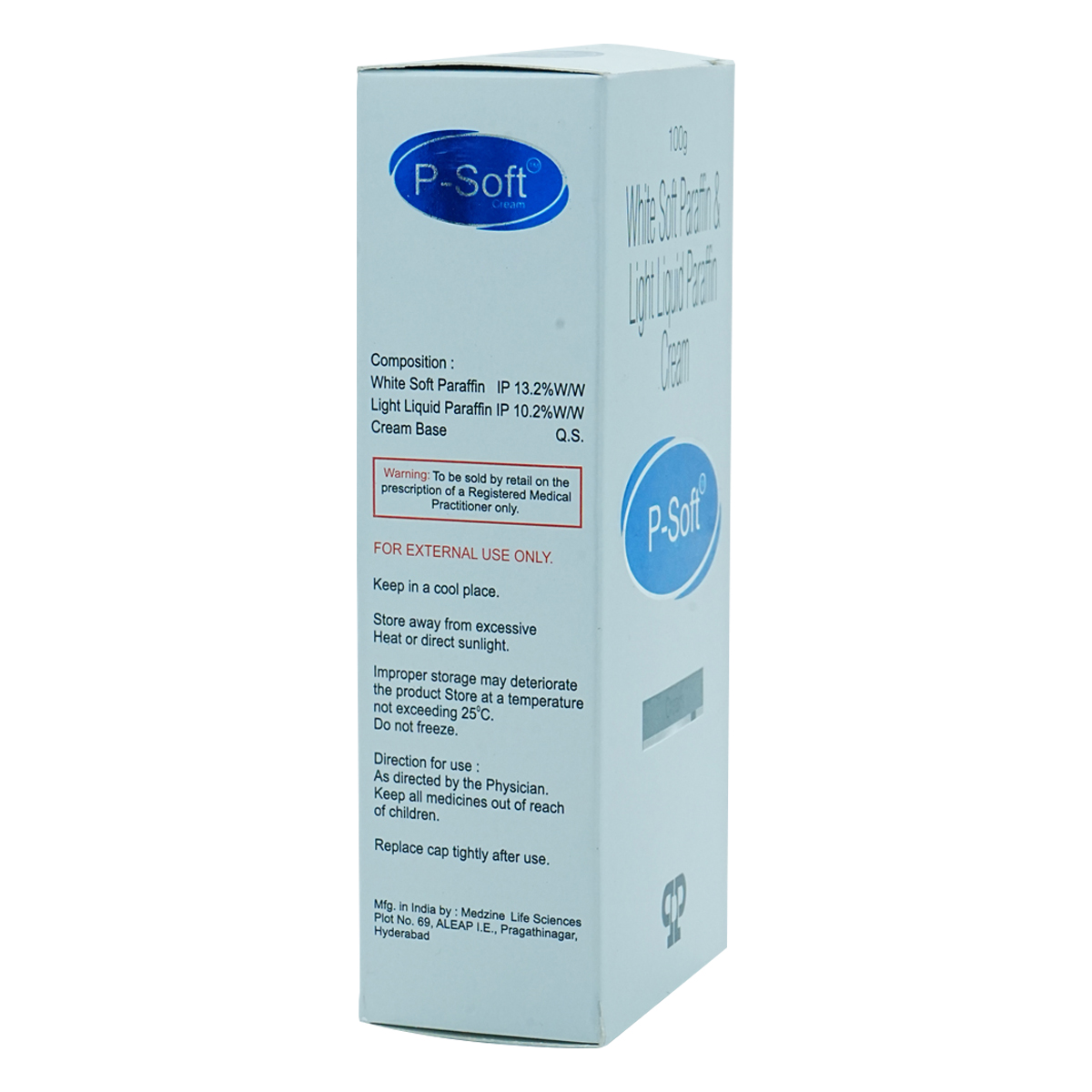 P-Soft Cream 100 gm, Pack of 1 Cream P-Soft Cream 100 gm, Pack of 1 Cream