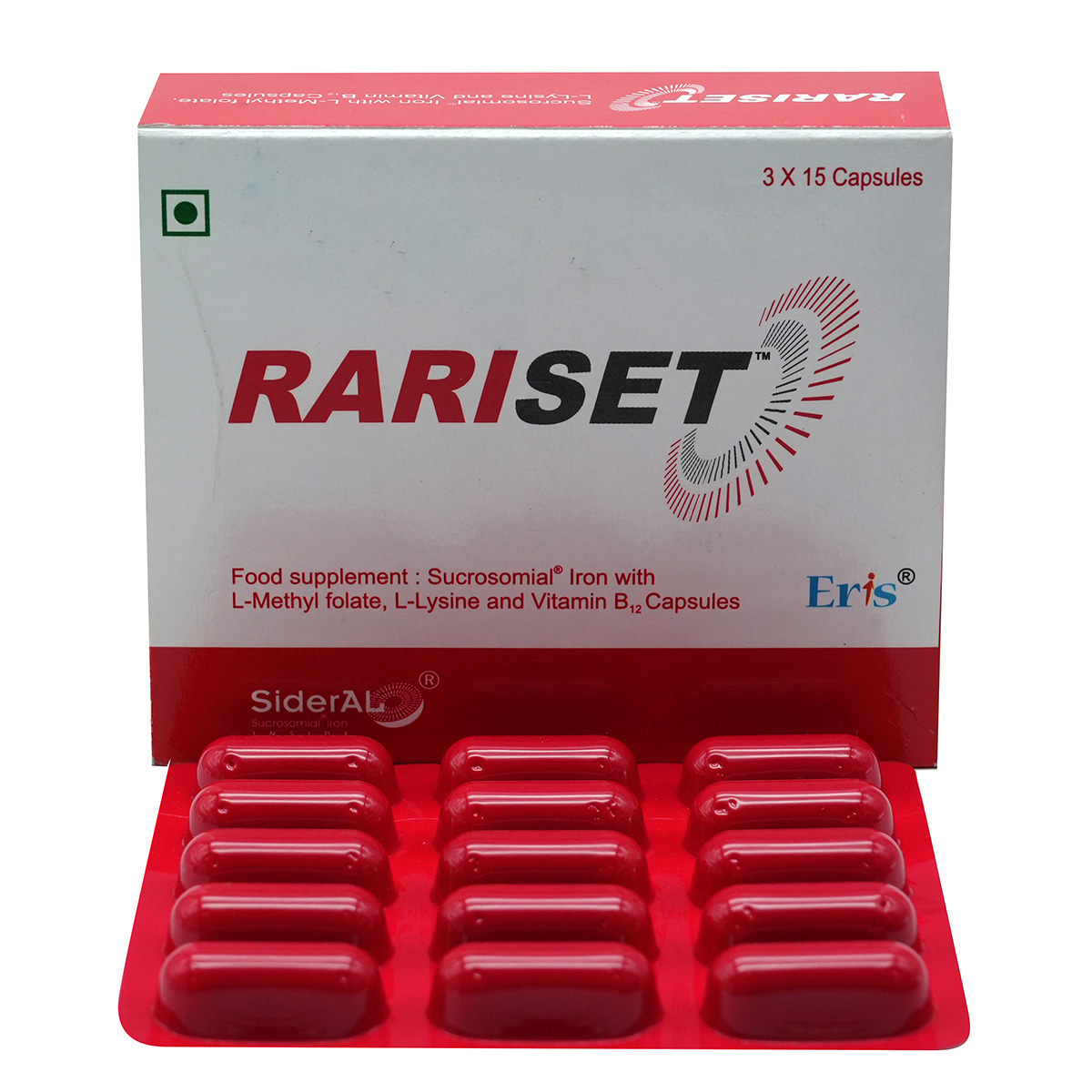 Rariset Capsule 15's, Pack of 15 CapsuleS Rariset Capsule 15's, Pack of 15 CapsuleS