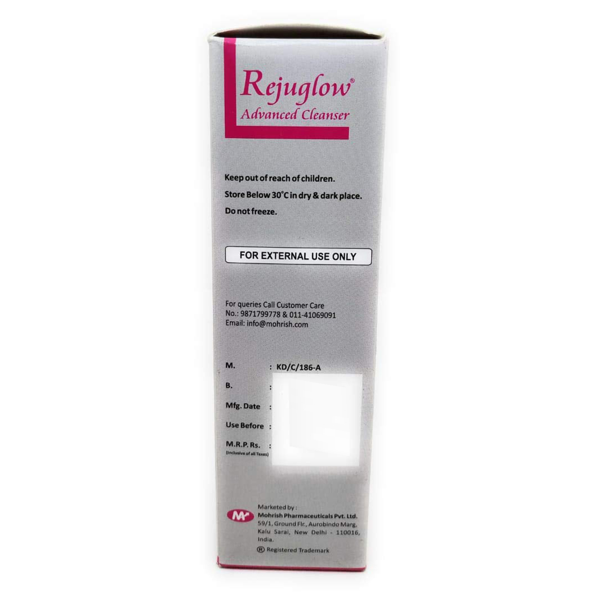 Rejuglow 100Ml Advance Cleanser, Pack of 1 Ointment Rejuglow 100Ml Advance Cleanser, Pack of 1 Ointment