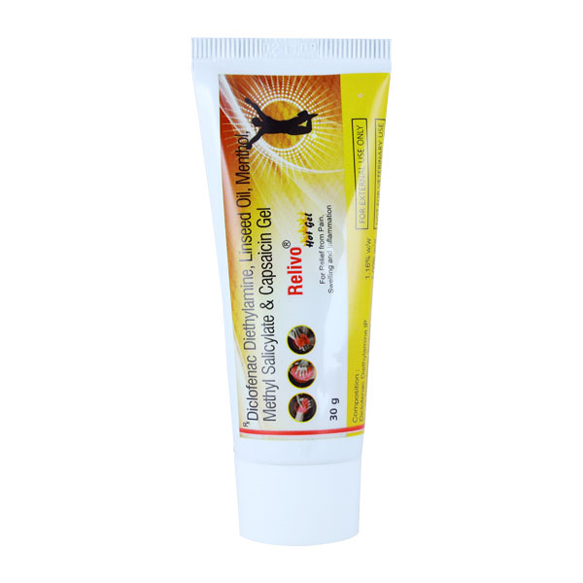 Relivo Gel 30 gm, Pack of 1 GEL Relivo Gel 30 gm, Pack of 1 GEL