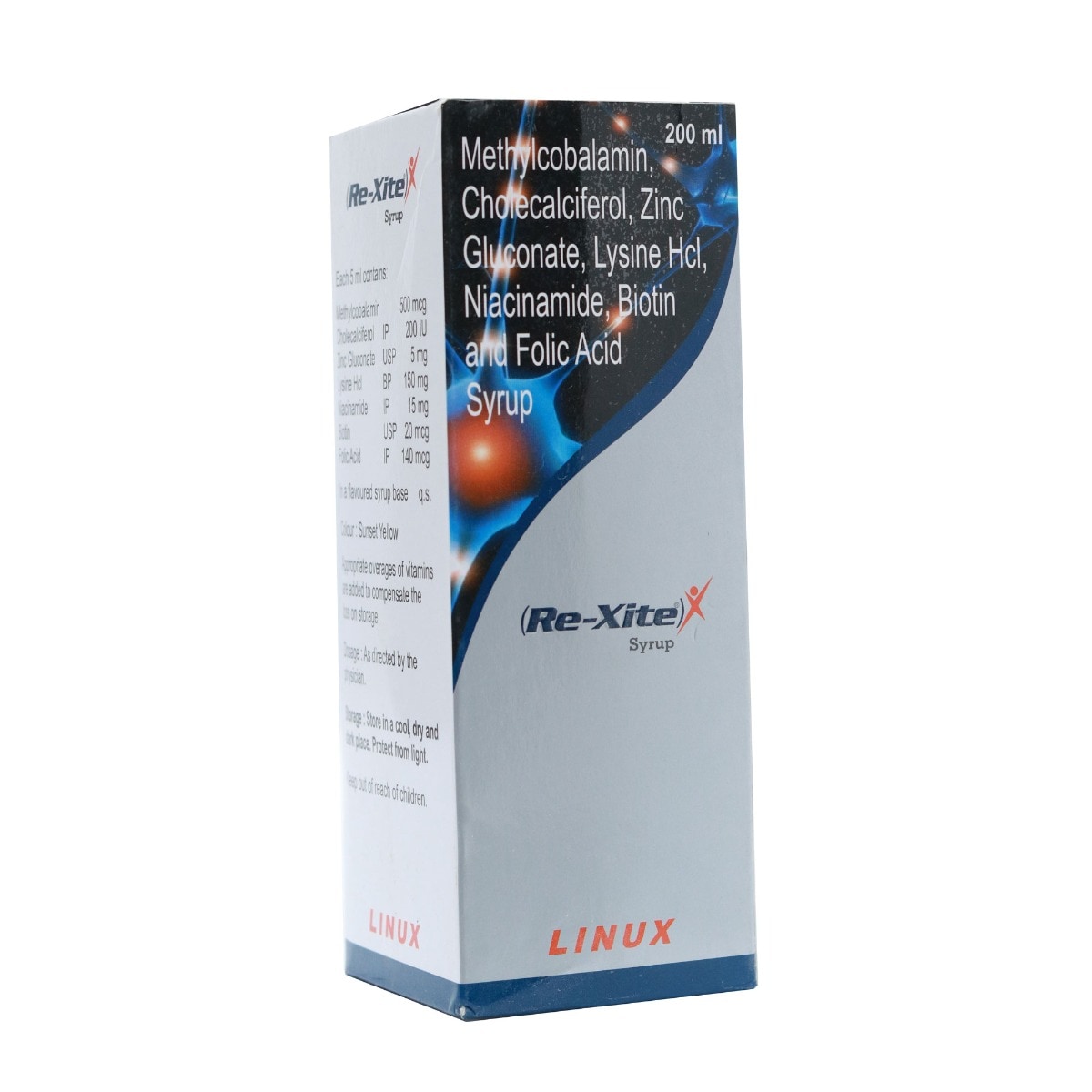 Re-Xite Syrup 200 ml, Pack of 1 Liquid Re-Xite Syrup 200 ml, Pack of 1 Liquid