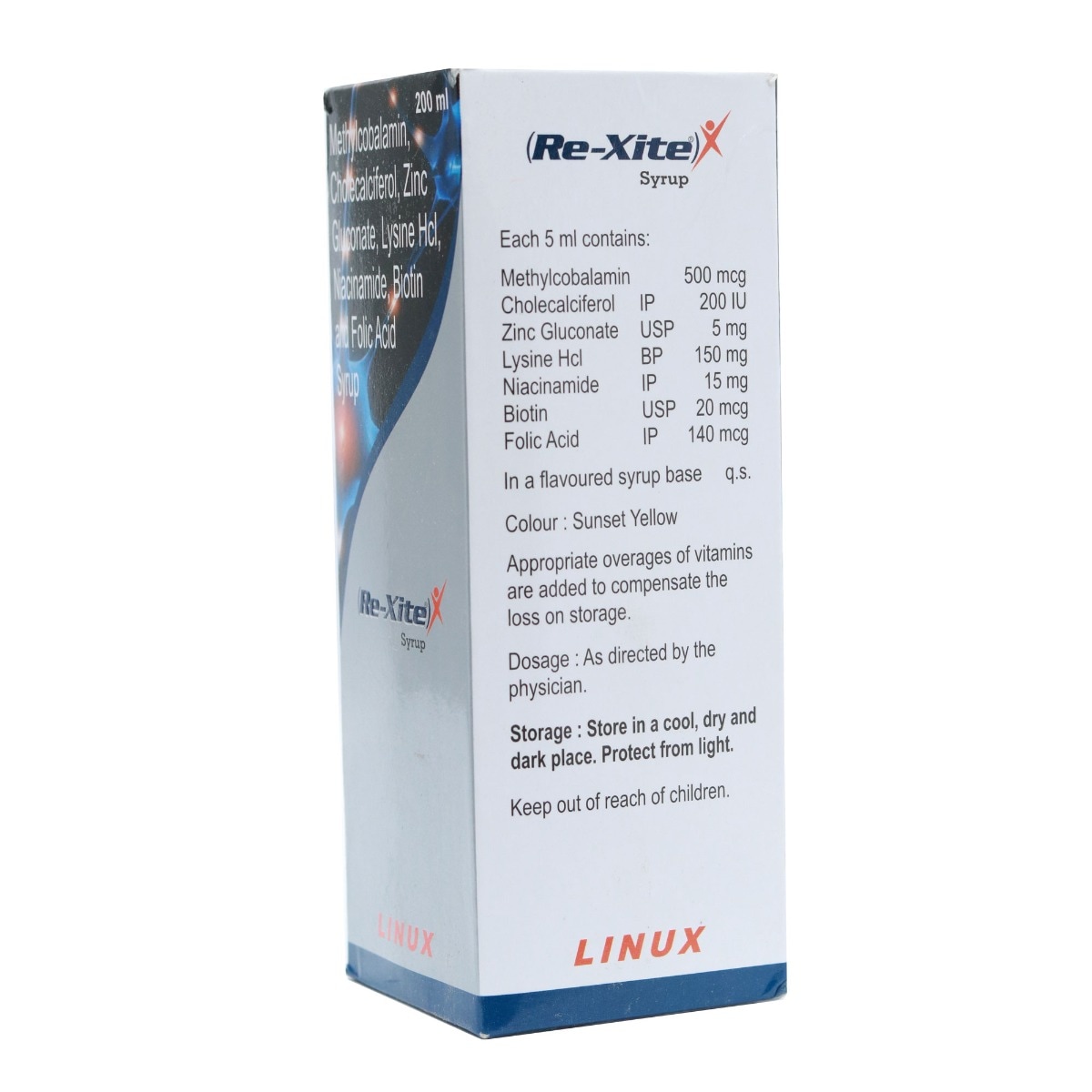 Re-Xite Syrup 200 ml, Pack of 1 Liquid Re-Xite Syrup 200 ml, Pack of 1 Liquid