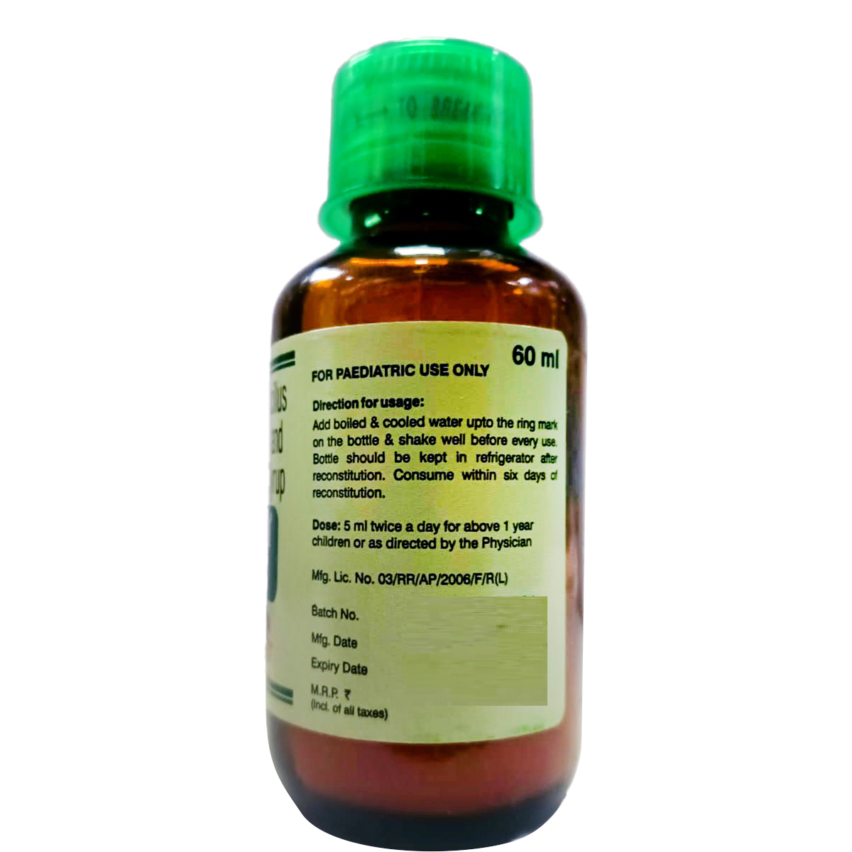 Rinifol Dry Syrup 60 ml, Pack of 1 Rinifol Dry Syrup 60 ml, Pack of 1