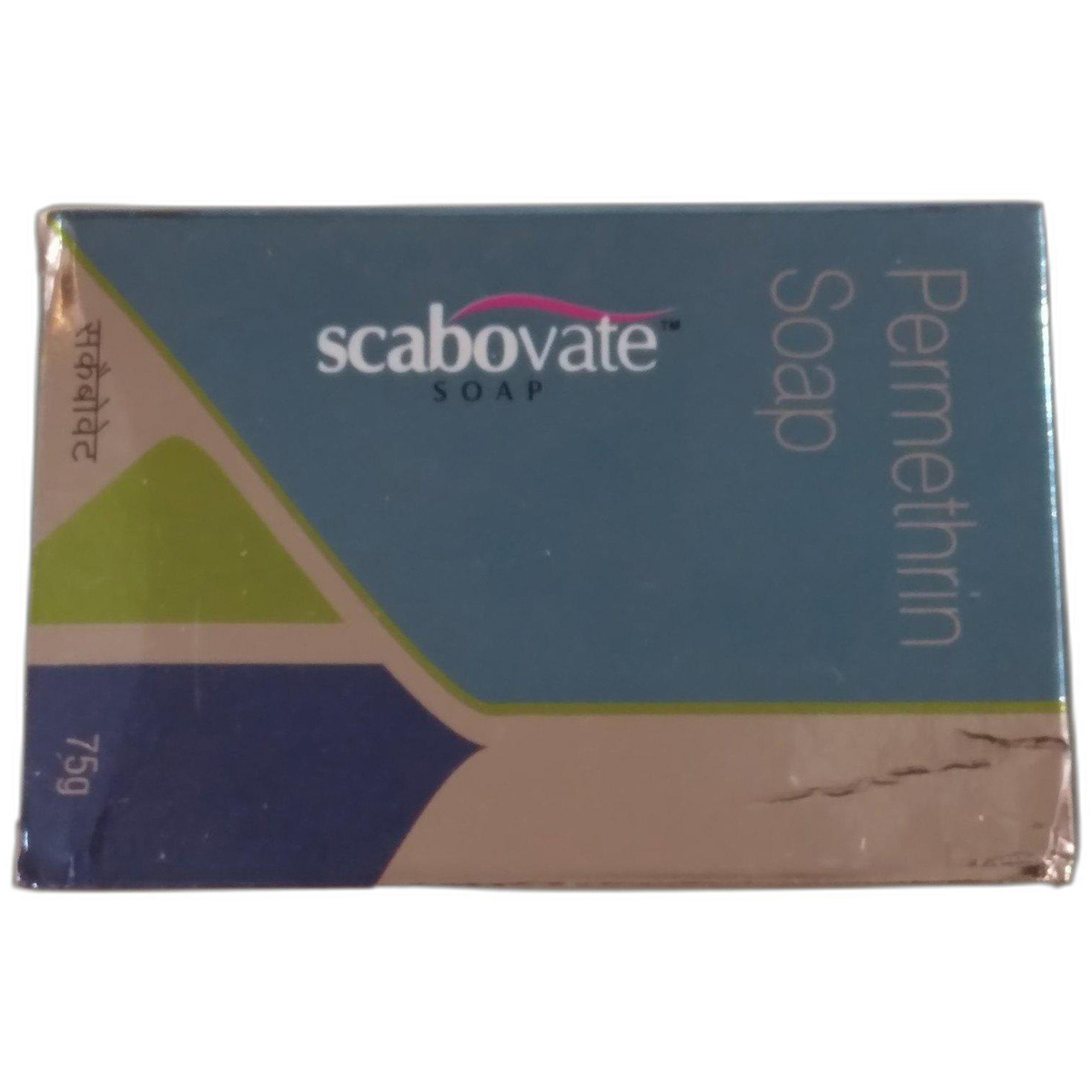 Scabovate Soap 75 gm, Pack of 1 SOAP Scabovate Soap 75 gm, Pack of 1 SOAP
