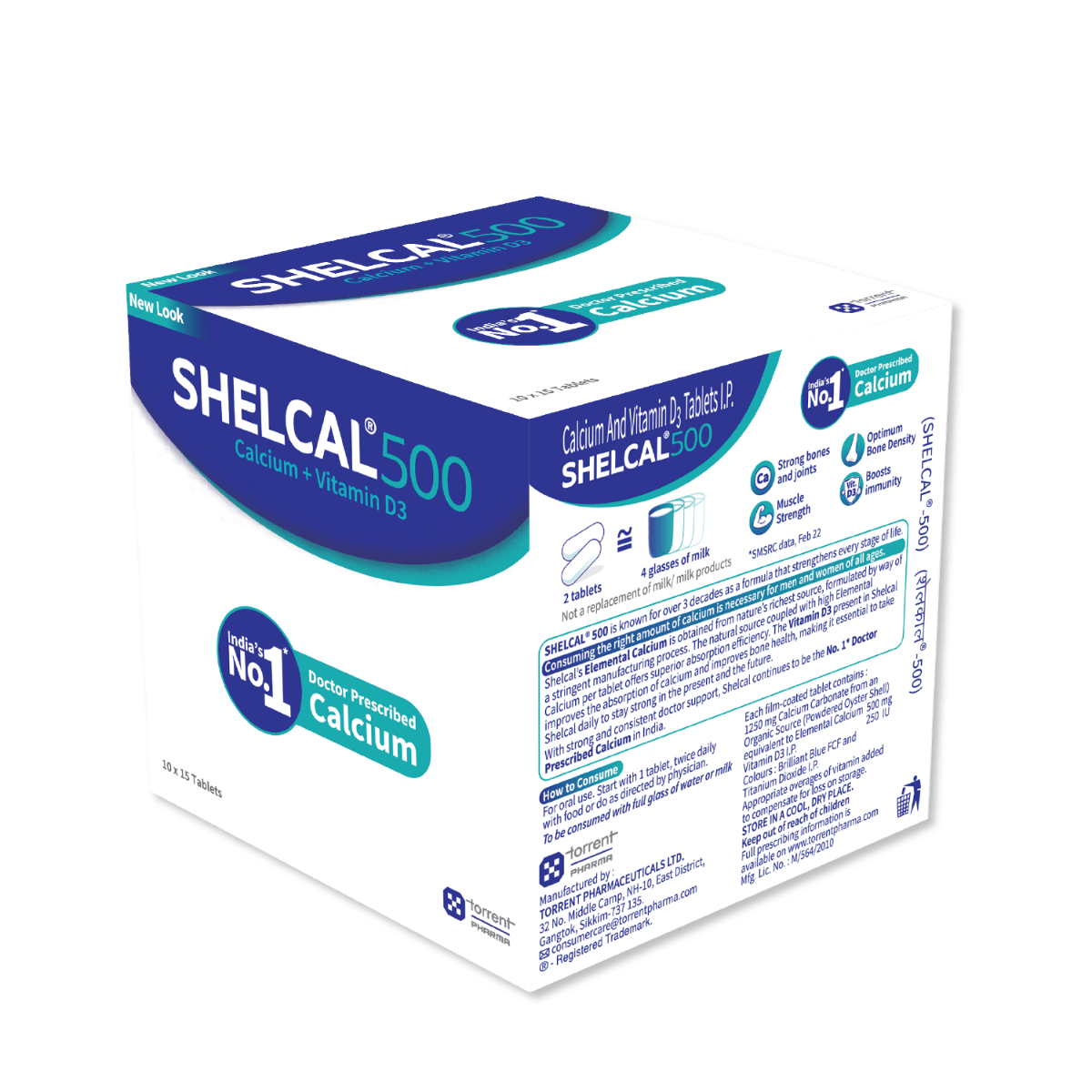Shelcal-500 Tablet 15's, Pack of 15 TabletS Shelcal-500 Tablet 15's, Pack of 15 TabletS
