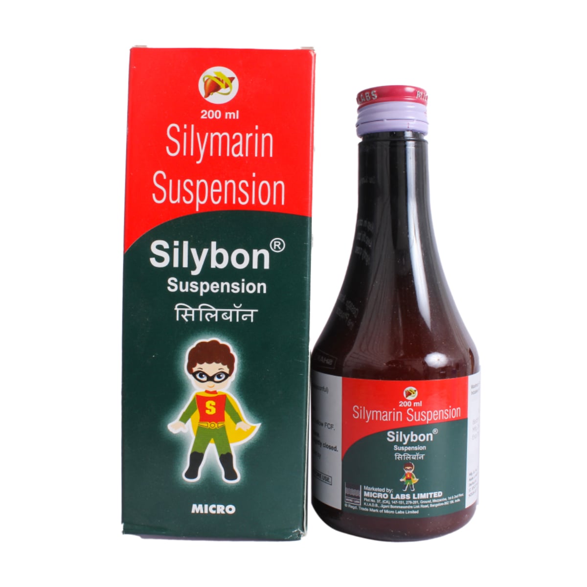 Silybon Suspension 200 ml, Pack of 1 Suspension Silybon Suspension 200 ml, Pack of 1 Suspension