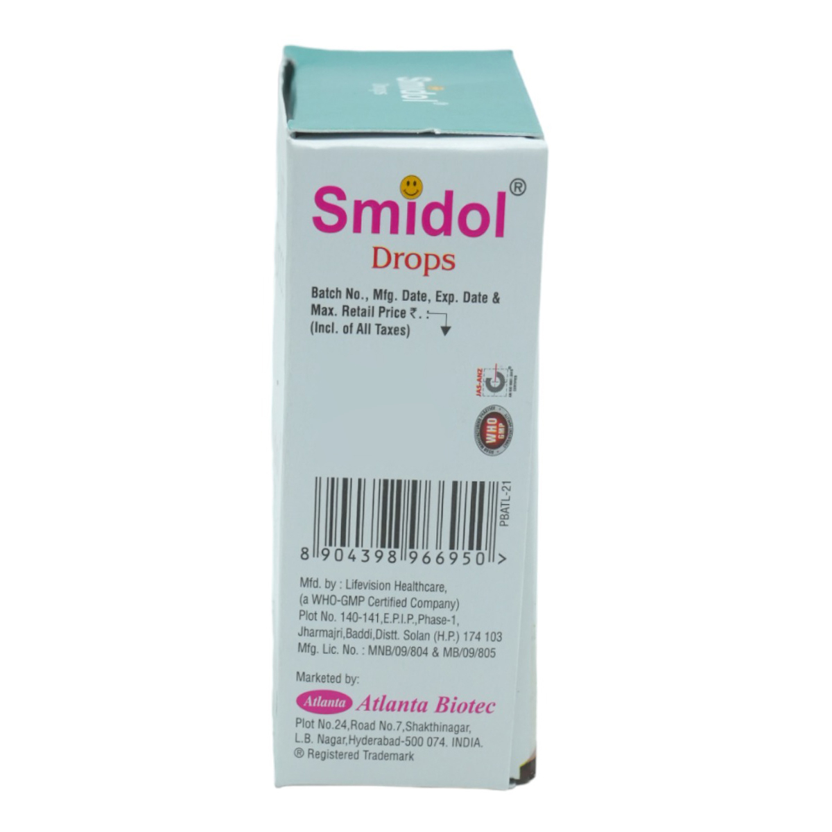 Smidol Drops 30 ml, Pack of 1 Drops Smidol Drops 30 ml, Pack of 1 Drops