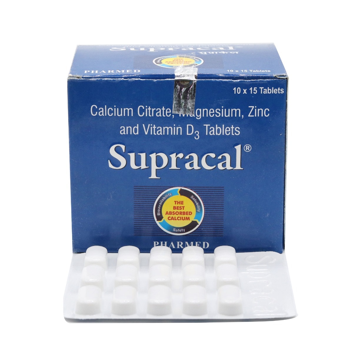 Supracal Tablet 15's, Pack of 15 TABLETS Supracal Tablet 15's, Pack of 15 TABLETS
