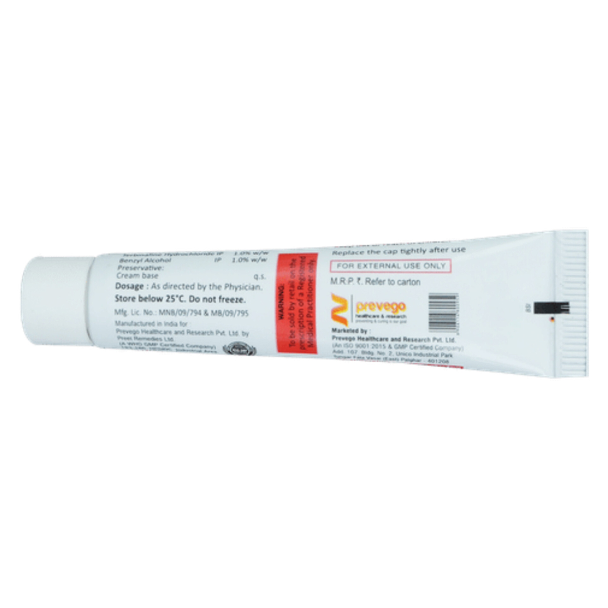 Terbovag 1% Cream 10G, Pack of 1 CREAM Terbovag 1% Cream 10G, Pack of 1 CREAM