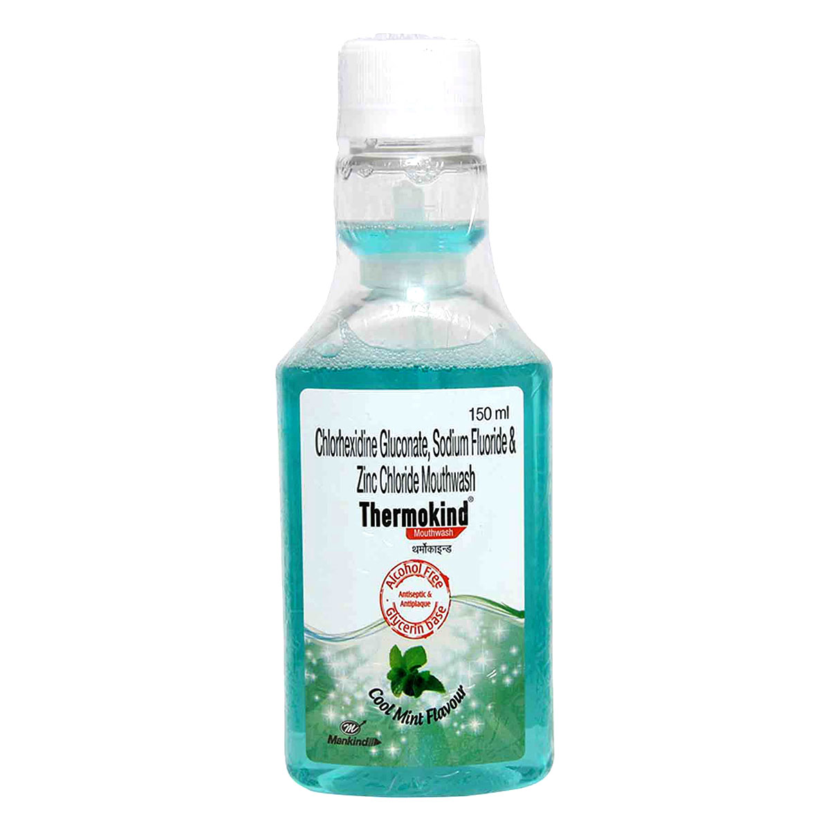Thermokind Cool Mint Flavour Mouth Wash, 150 ml, Pack of 1 Liquid Thermokind Cool Mint Flavour Mouth Wash, 150 ml, Pack of 1 Liquid