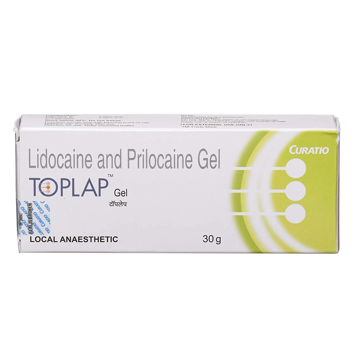 Toplap Gel 30 gm, Pack of 1 GEL Toplap Gel 30 gm, Pack of 1 GEL