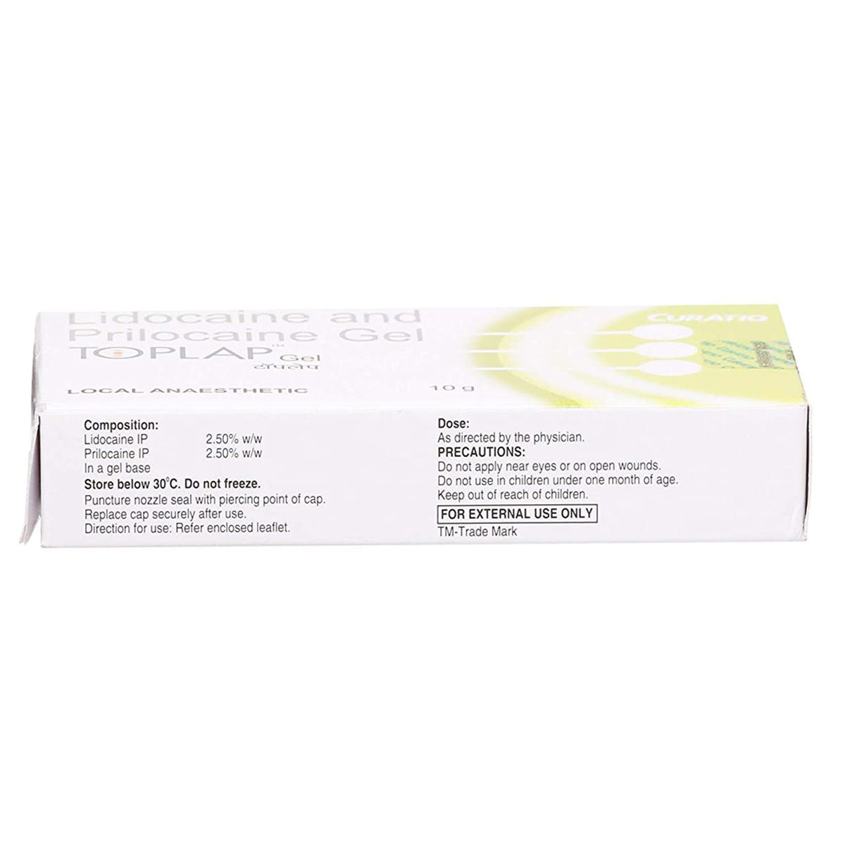 Toplap Gel 10 gm, Pack of 1 GEL Toplap Gel 10 gm, Pack of 1 GEL