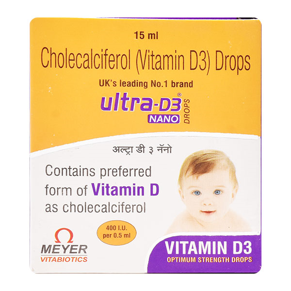 Ultra D3 Nano Oral Drop 15 ml, Pack of 1 Ultra D3 Nano Oral Drop 15 ml, Pack of 1