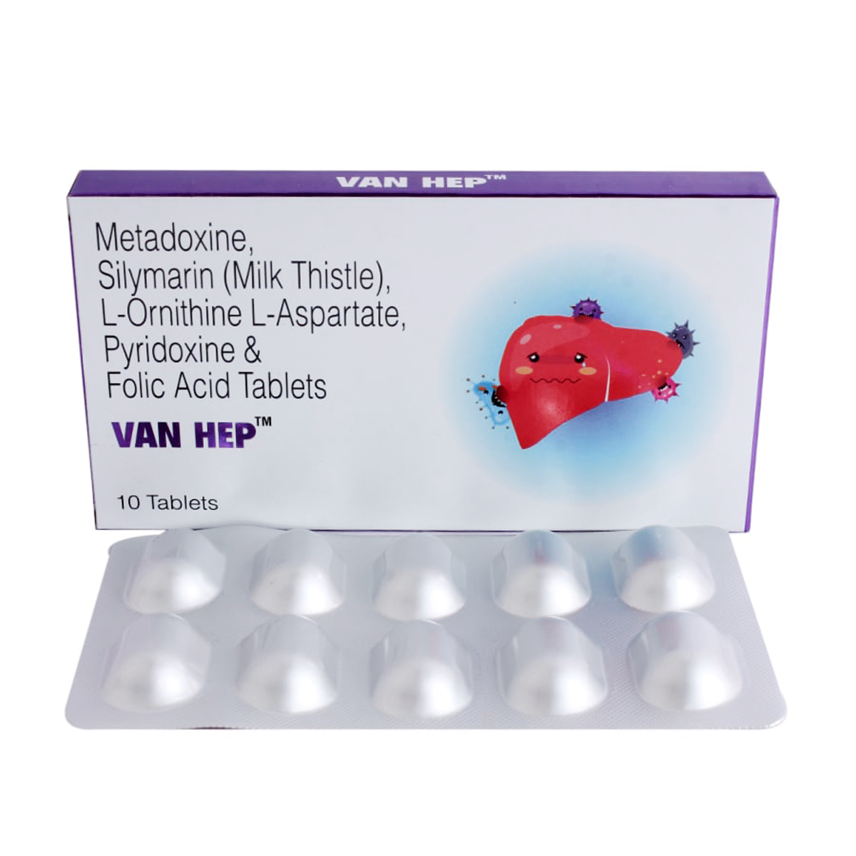 Vanhep Tablet 10's, Pack of 10 TabletS Vanhep Tablet 10's, Pack of 10 TabletS