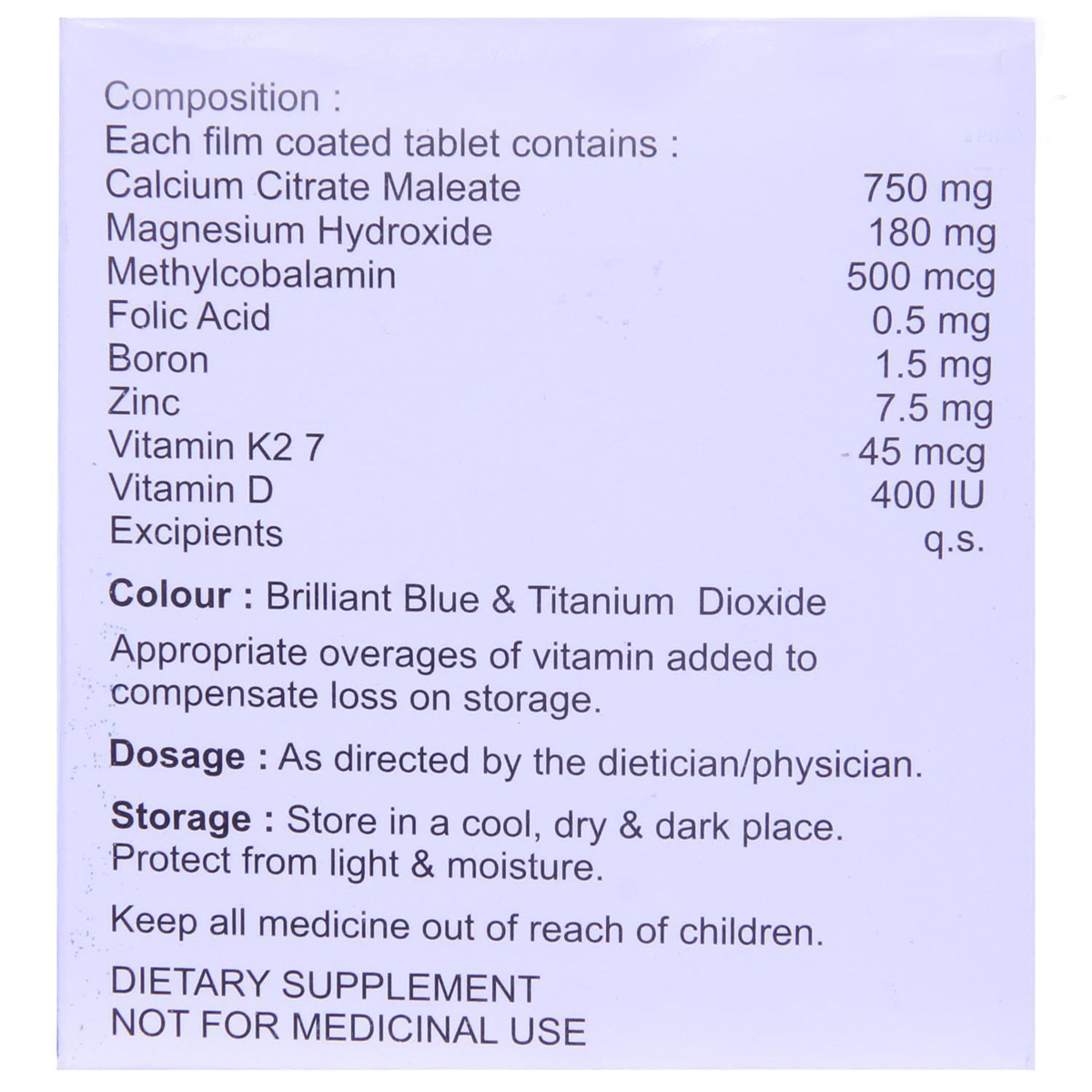 Vircal-M Tablet 15's, Pack of 15 TABLETS Vircal-M Tablet 15's, Pack of 15 TABLETS
