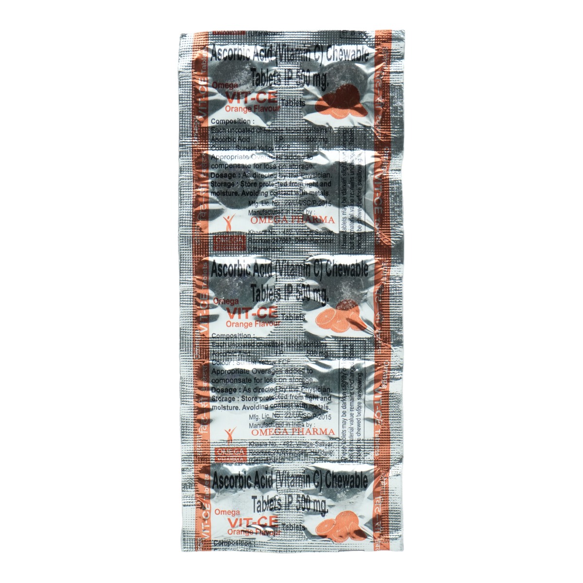 Vit-CE Chewable Tablet 10's, Pack of 10 CHEWABLE TABLETS Vit-CE Chewable Tablet 10's, Pack of 10 CHEWABLE TABLETS