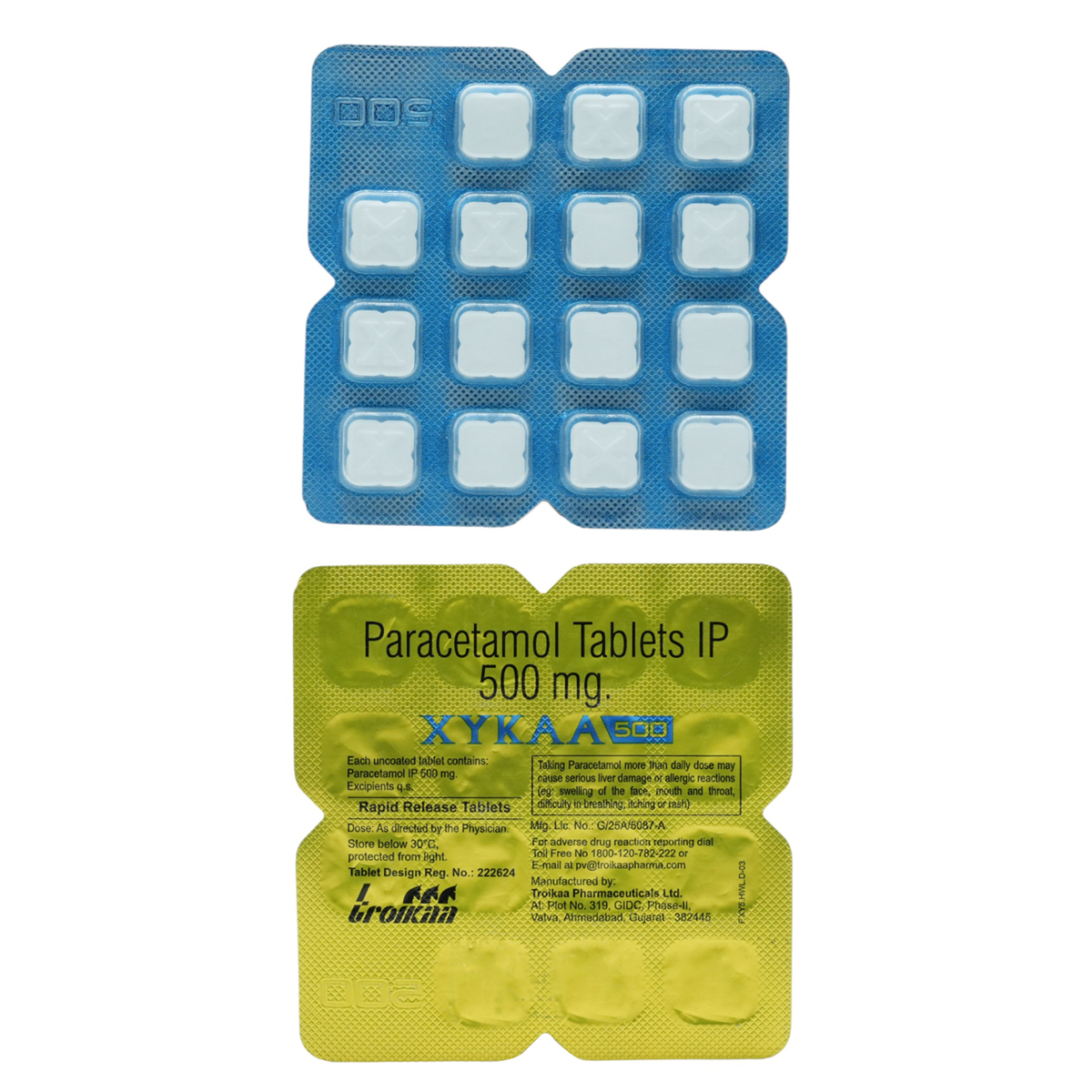 Xykaa 500 Tablet 15's, Pack of 15 TABLETS Xykaa 500 Tablet 15's, Pack of 15 TABLETS