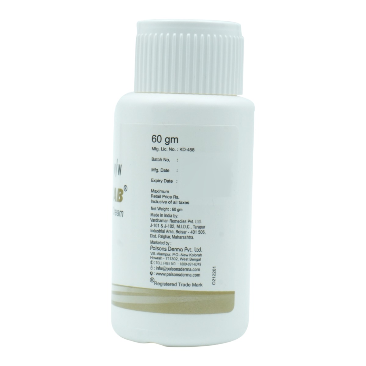 Zeroscab 5% Cream 60 gm, Pack of 1 CREAM Zeroscab 5% Cream 60 gm, Pack of 1 CREAM