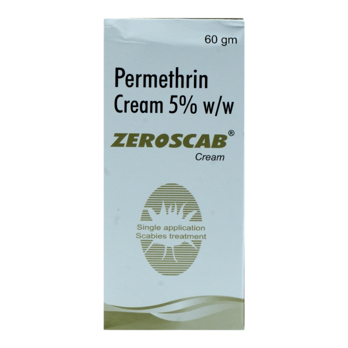 Zeroscab 5% Cream 60 gm, Pack of 1 CREAM Zeroscab 5% Cream 60 gm, Pack of 1 CREAM