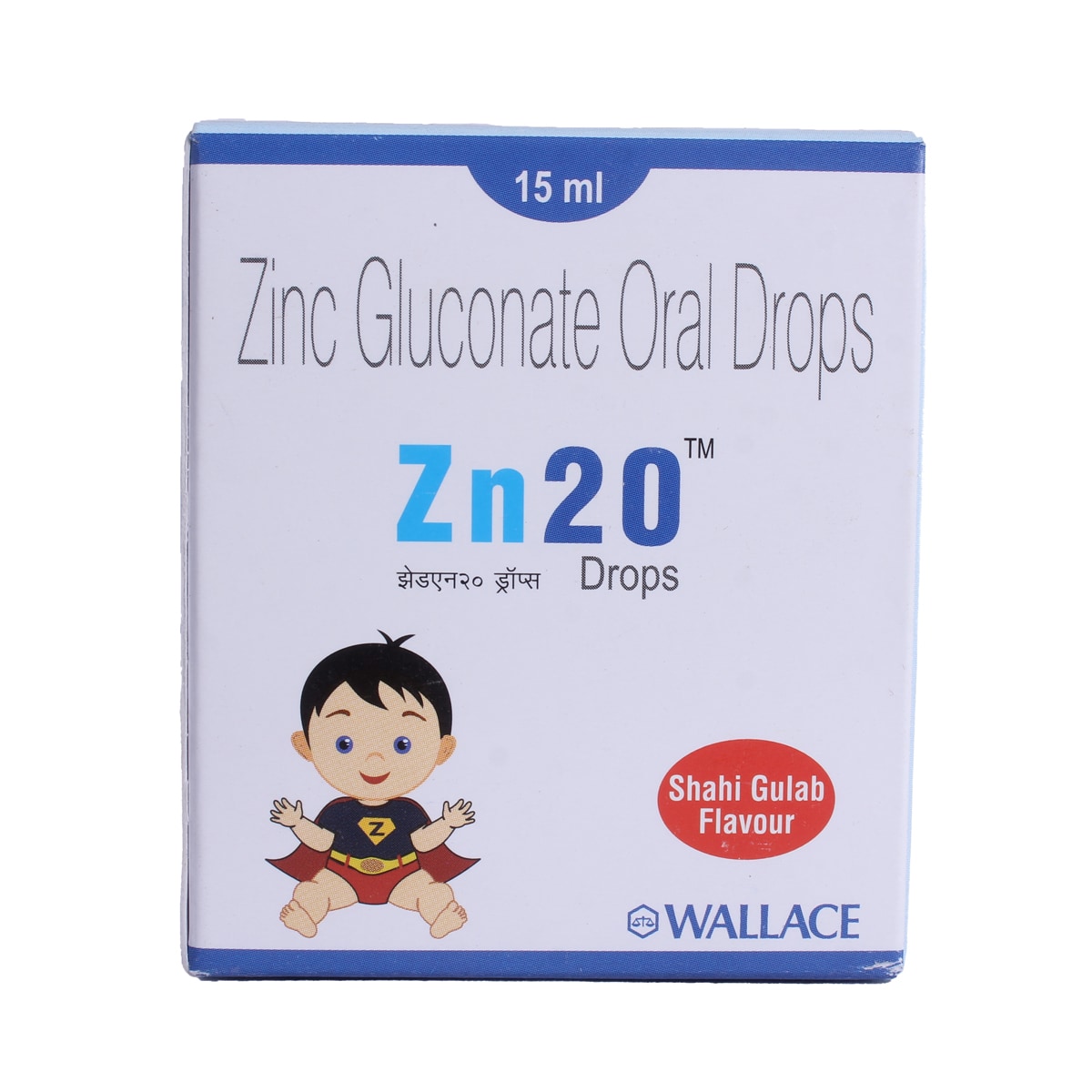 Zn20 Oral Drops 15 ml, Pack of 1 Drops Zn20 Oral Drops 15 ml, Pack of 1 Drops
