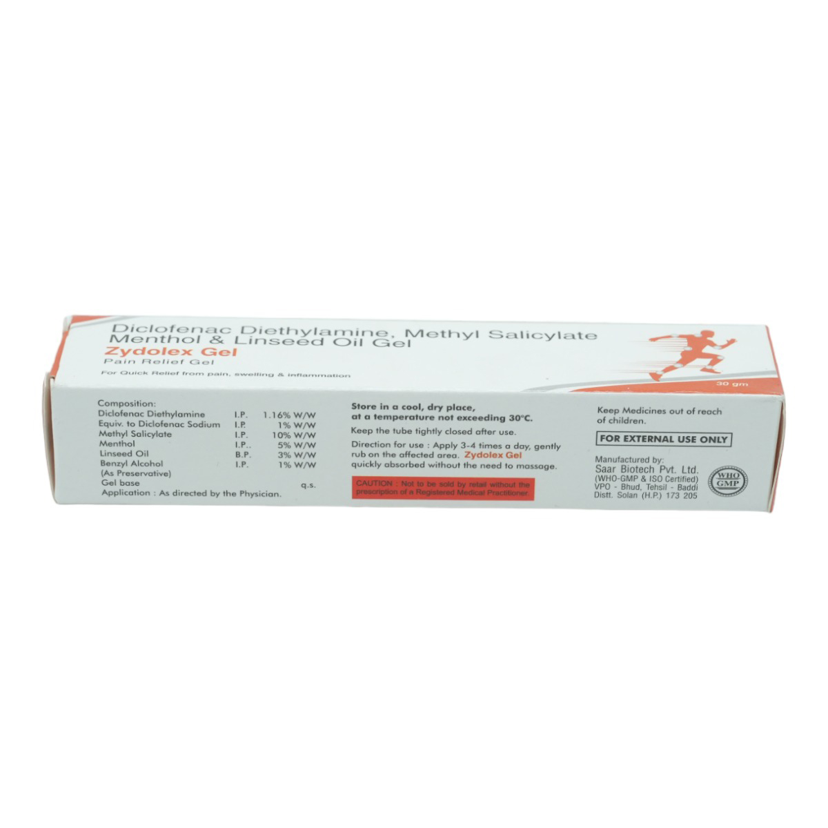 Zydolex Gel 30 gm, Pack of 1 Gel Zydolex Gel 30 gm, Pack of 1 Gel