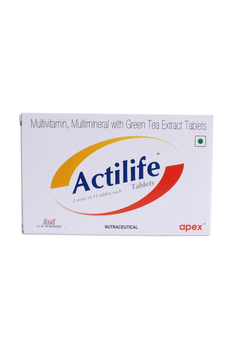 Actilife Tablet 15's, Pack of 15 TABLETS Actilife Tablet 15's, Pack of 15 TABLETS
