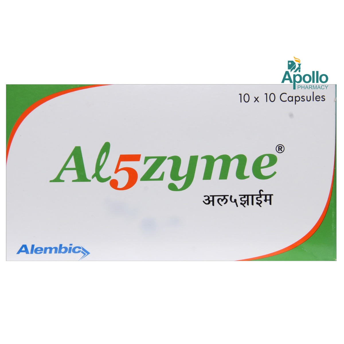 Al5Zyme Capsule 10's, Pack of 10 CAPSULES Al5Zyme Capsule 10's, Pack of 10 CAPSULES