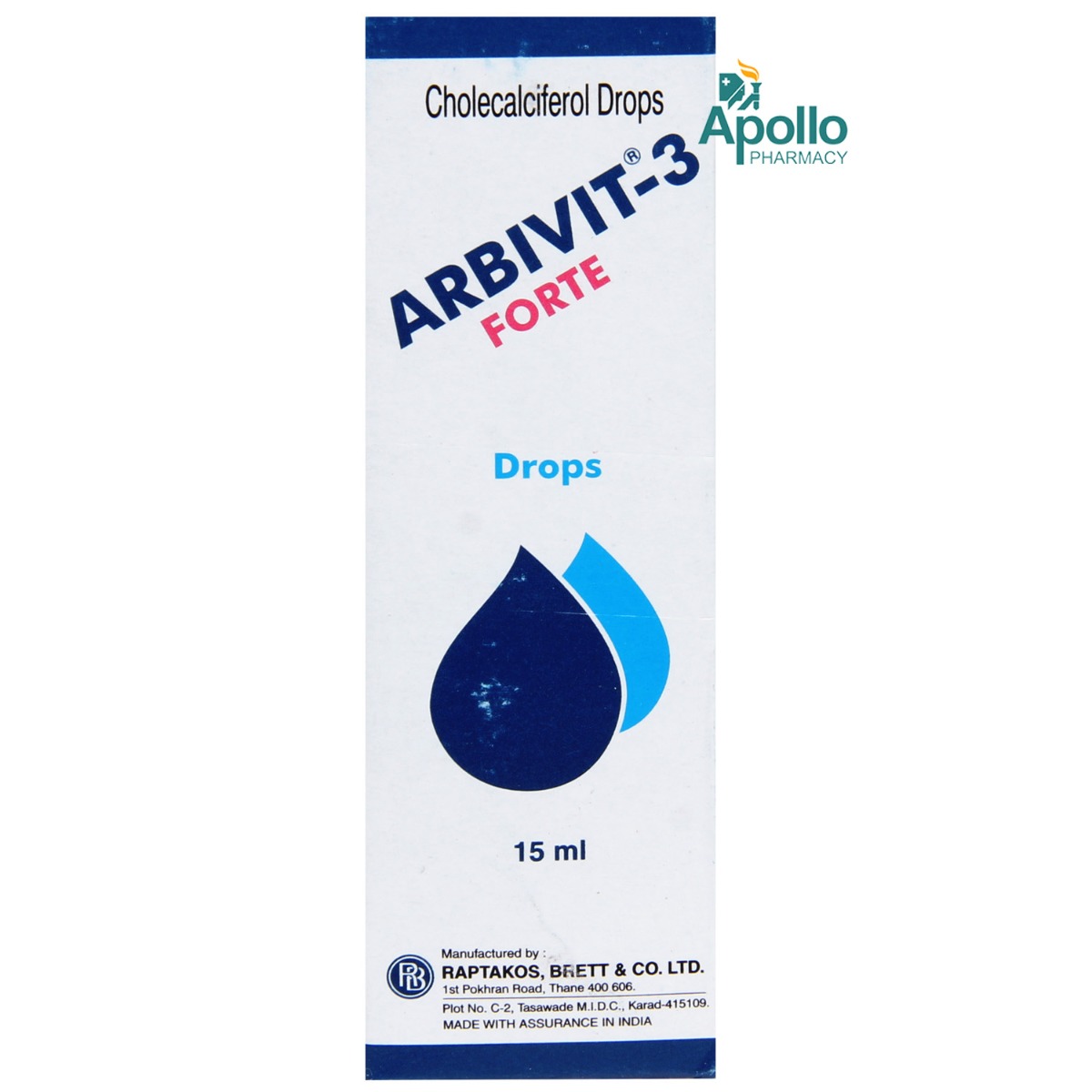 Arbivit 3 Forte Oral Drops 15 ml, Pack of 1 Arbivit 3 Forte Oral Drops 15 ml, Pack of 1