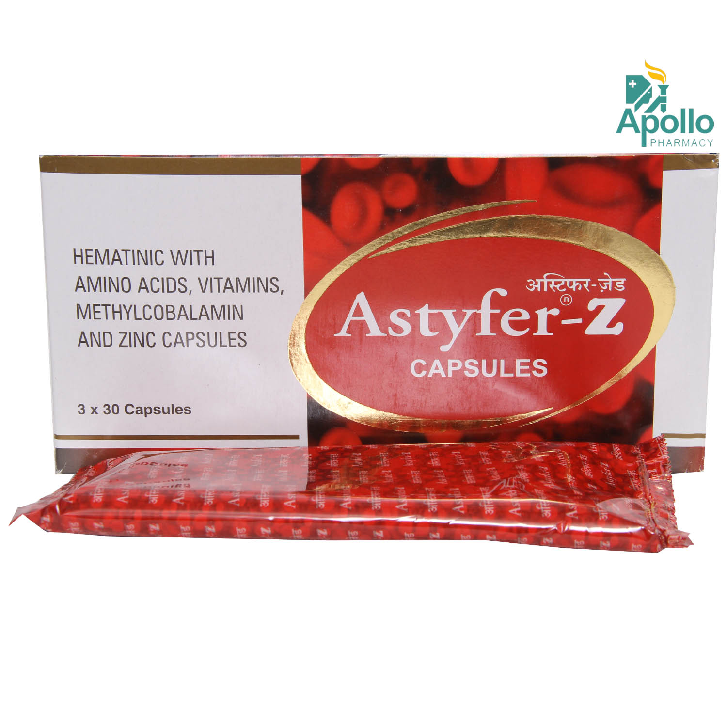 Astyfer-Z Capsule 30's, Pack of 30 CAPSULES Astyfer-Z Capsule 30's, Pack of 30 CAPSULES