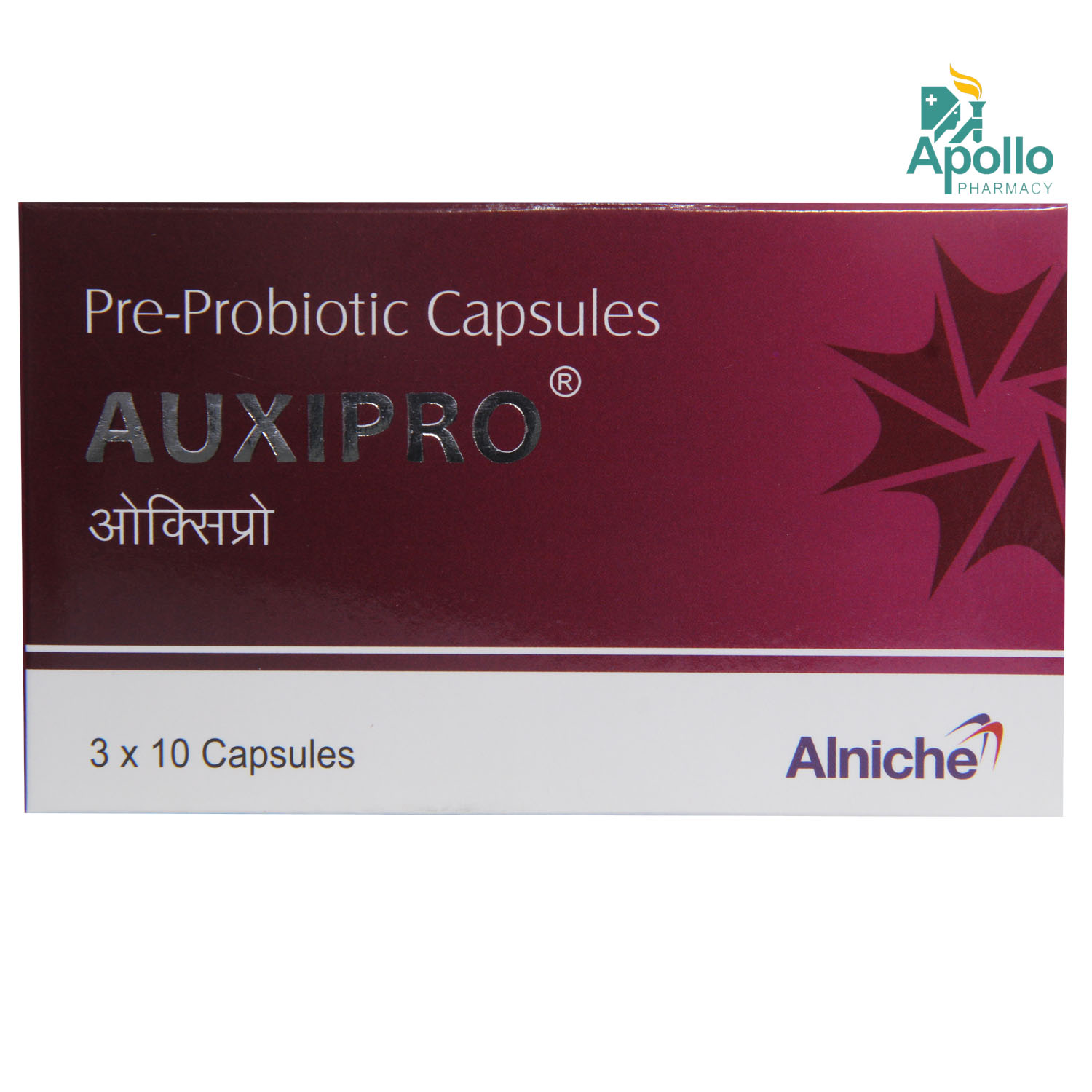 Auxipro Capsule 10's, Pack of 10 Auxipro Capsule 10's, Pack of 10