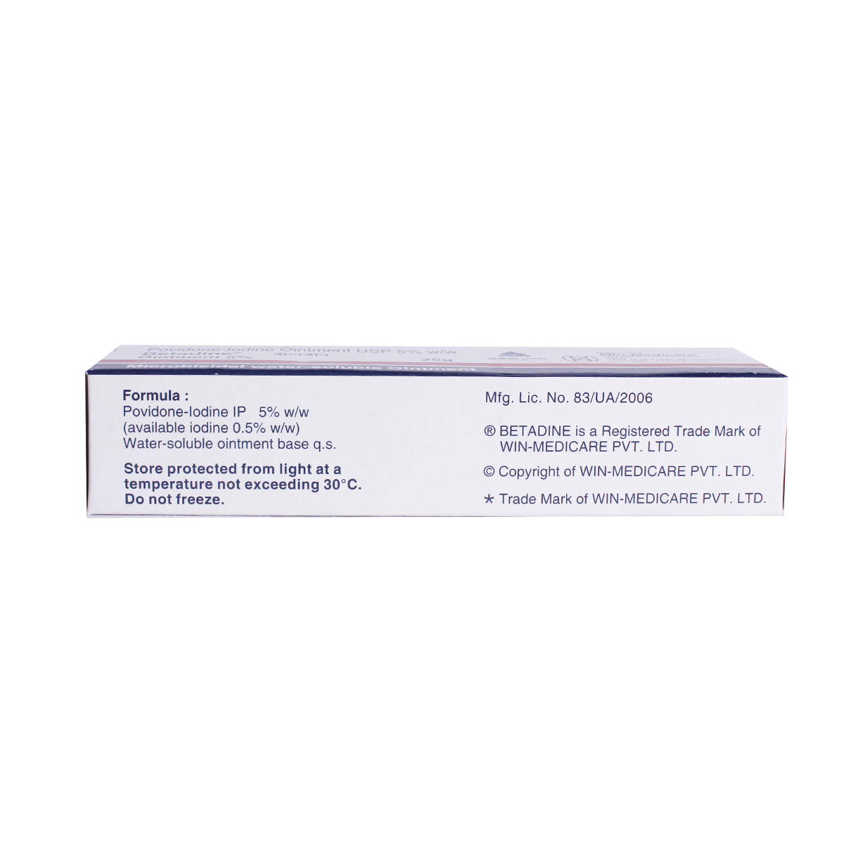 Betadine Ointment 25 gm, Pack of 1 Ointment Betadine Ointment 25 gm, Pack of 1 Ointment