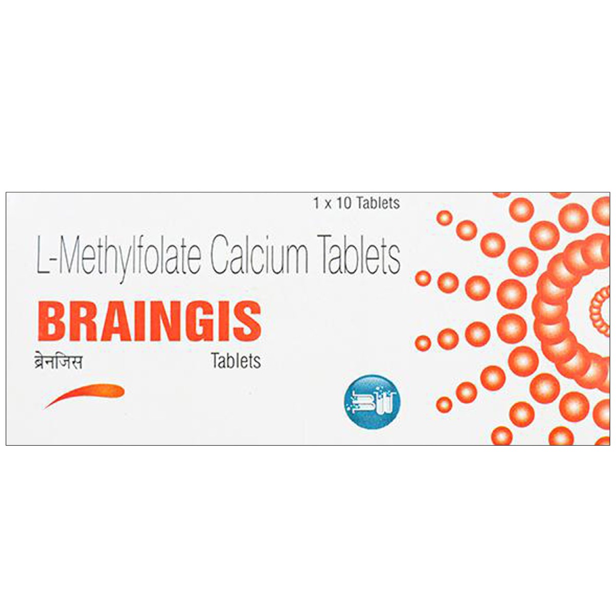 Braingis Tablet 10's, Pack of 10 TABLETS Braingis Tablet 10's, Pack of 10 TABLETS