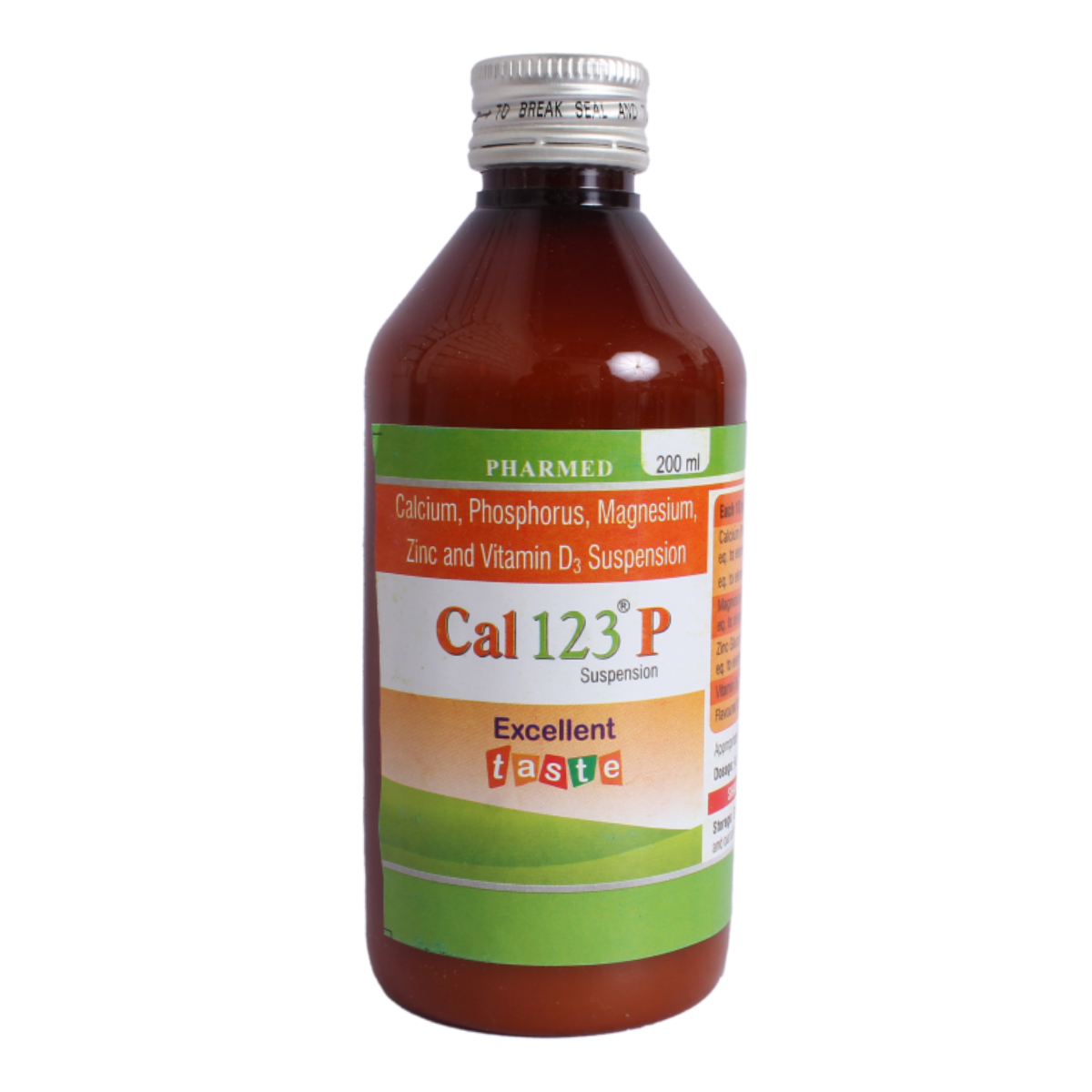 Cal 123 P Suspension 200 ml, Pack of 1 Suspension Cal 123 P Suspension 200 ml, Pack of 1 Suspension