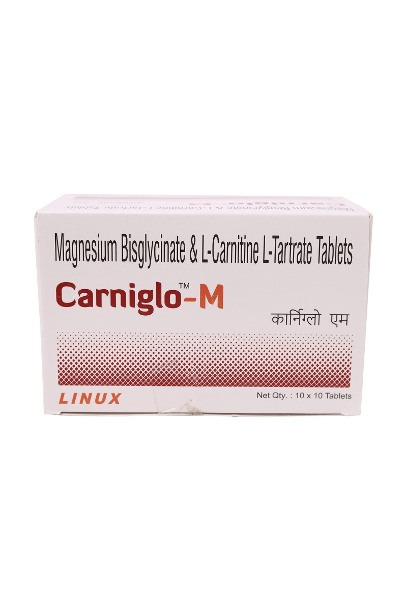 Carniglo-M Tablet 10's, Pack of 10 TABLETS Carniglo-M Tablet 10's, Pack of 10 TABLETS