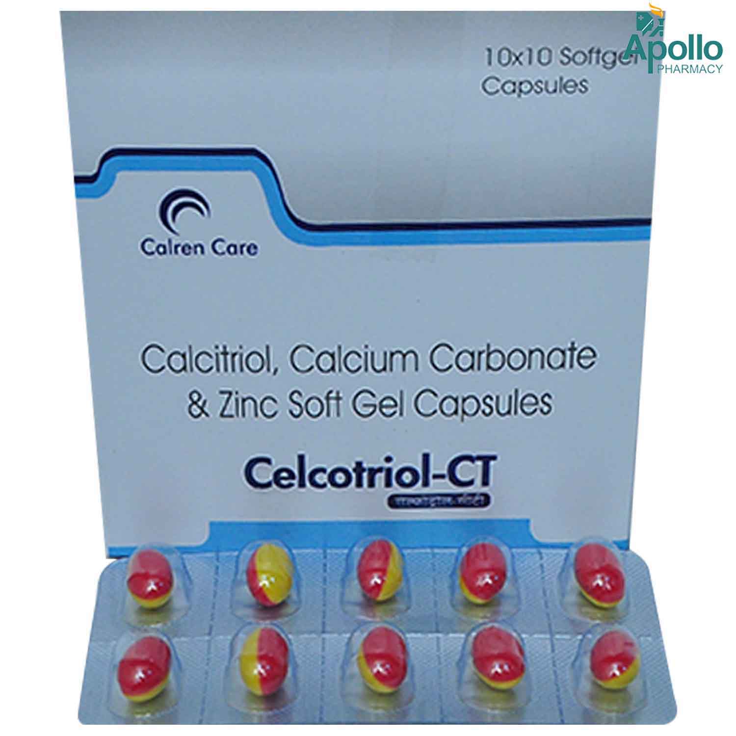 Celcotriol CT Tablet 10's, Pack of 10 TabletS Celcotriol CT Tablet 10's, Pack of 10 TabletS