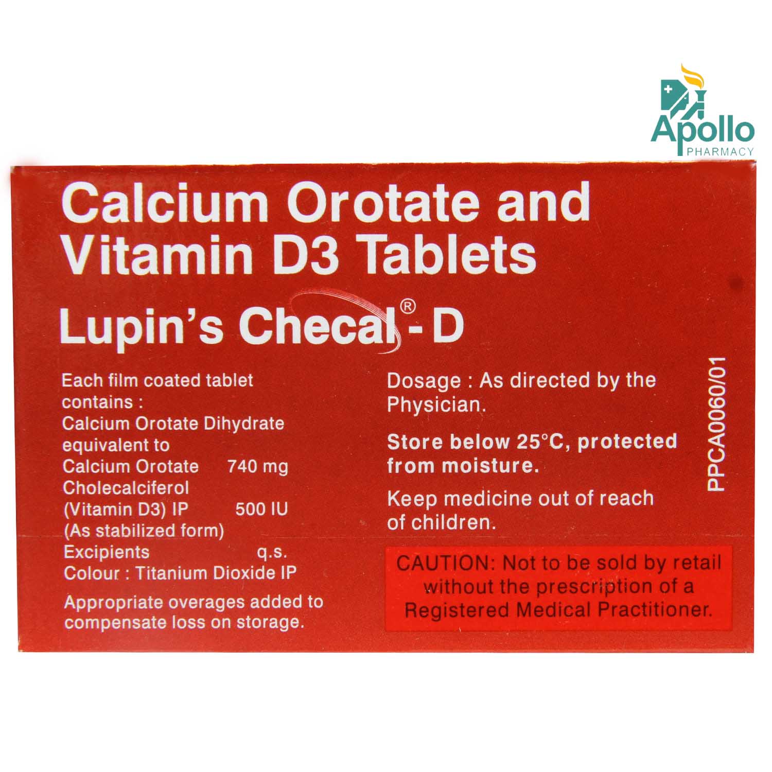 Checal-D Tablet 10's, Pack of 10 Checal-D Tablet 10's, Pack of 10