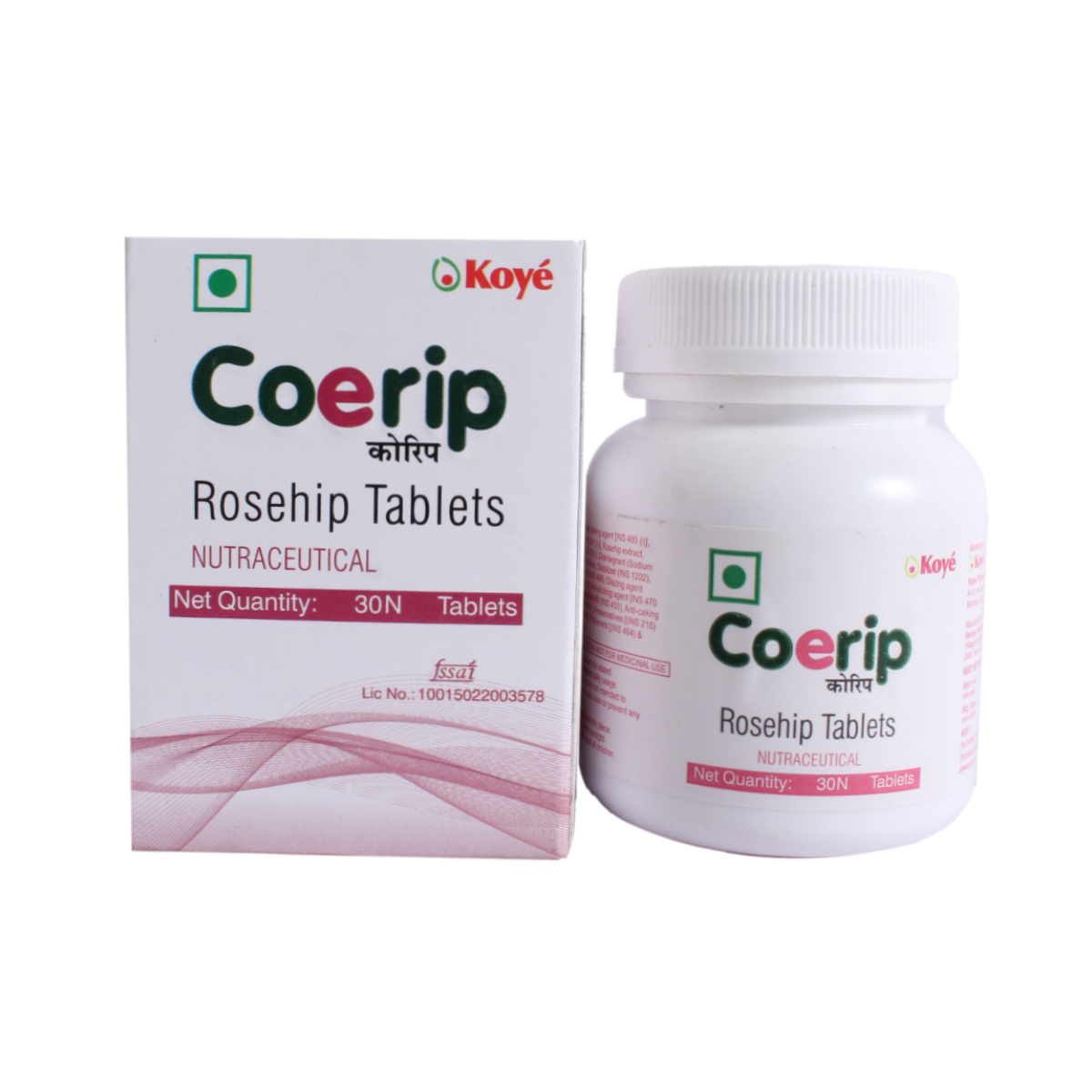 Coerip Tablet 30's, Pack of 1 TABLET Coerip Tablet 30's, Pack of 1 TABLET